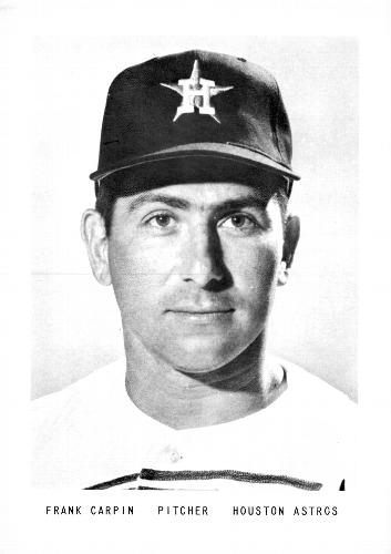 1966 Houston Astros Picture Pack #NNO Frank Carpin Front
