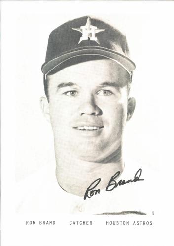 1966 Houston Astros Picture Pack #NNO Ron Brand Front