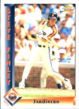 1993 Pacific Spanish #122 Steve Finley Front