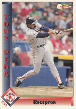 1993 Pacific Spanish #34 Tony Pena Front