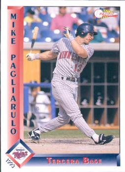 1993 Pacific Spanish #176 Mike Pagliarulo Front