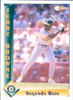 1993 Pacific Spanish #219 Jerry Browne Front
