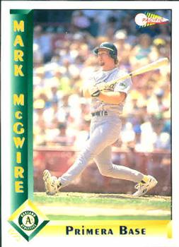 1993 Pacific Spanish #224 Mark McGwire Front