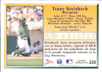 1993 Pacific Spanish #226 Terry Steinbach Back