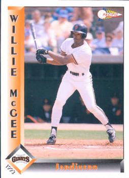 1993 Pacific Spanish #274 Willie McGee Front