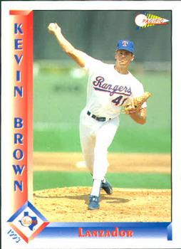 1993 Pacific Spanish #306 Kevin Brown Front