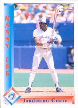 1993 Pacific Spanish #325 Manuel Lee Front