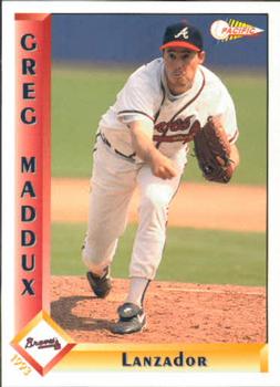 1993 Pacific Spanish #335 Greg Maddux Front