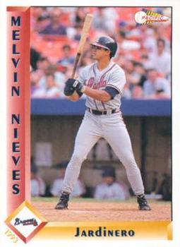 1993 Pacific Spanish #10 Melvin Nieves Front