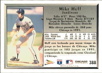 1993 Pacific Spanish #388 Mike Huff Back