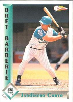 1993 Pacific Spanish #454 Bret Barberie Front