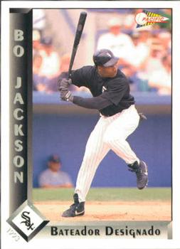 1993 Pacific Spanish #389 Bo Jackson Front