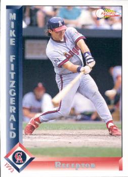 1993 Pacific Spanish #45 Mike Fitzgerald Front