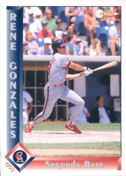 1993 Pacific Spanish #47 Rene Gonzales Front