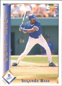 1993 Pacific Spanish #489 Jose Lind Front