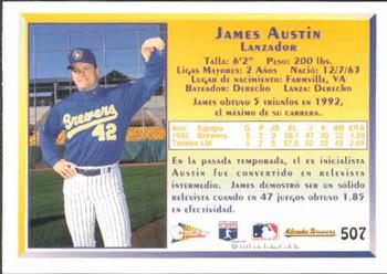 1993 Pacific Spanish #507 James Austin Back