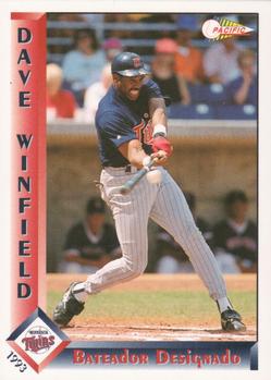 1993 Pacific Spanish #528 Dave Winfield Front