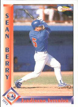 1993 Pacific Spanish #529 Sean Berry Front