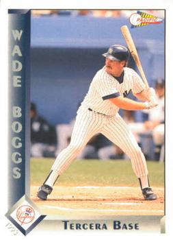 1993 Pacific Spanish #552 Wade Boggs Front