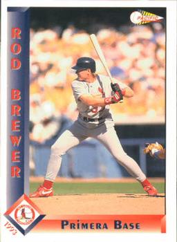 1993 Pacific Spanish #629 Rod Brewer Front