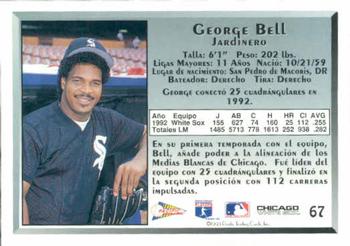 1993 Pacific Spanish #67 George Bell Back