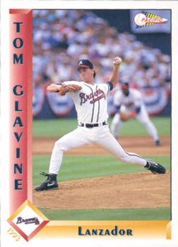 1993 Pacific Spanish #6 Tom Glavine Front