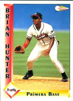 1993 Pacific Spanish #7 Brian Hunter Front