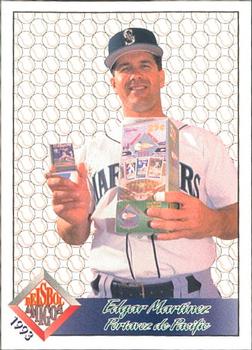 1993 Pacific Spanish - Beisbol Amigos #1 Edgar Martinez Front