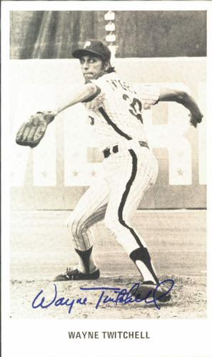 1977 Philadelphia Phillies Photocards #NNO Wayne Twitchell Front