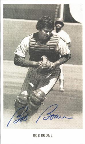 1977 Philadelphia Phillies Photocards #NNO Bob Boone Front