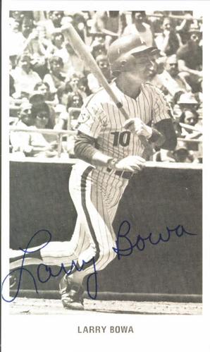 1977 Philadelphia Phillies Photocards #NNO Larry Bowa Front