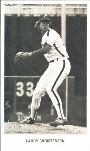 1977 Philadelphia Phillies Photocards #NNO Larry Christenson Front