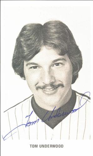 1976 Philadelphia Phillies Photocards #30 Tom Underwood Front