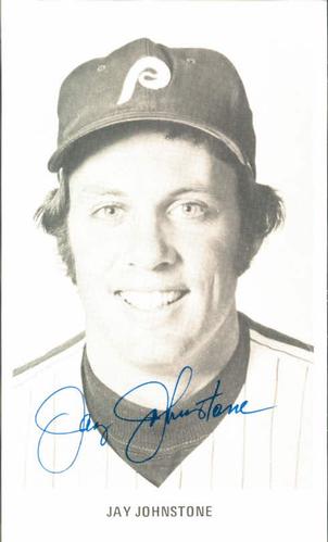 1975 Philadelphia Phillies Photocards #NNO Jay Johnstone Front