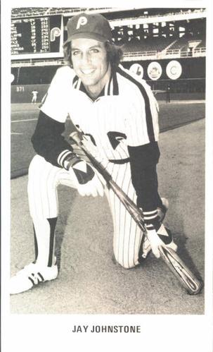 1975 Philadelphia Phillies Photocards #NNO Jay Johnstone Front