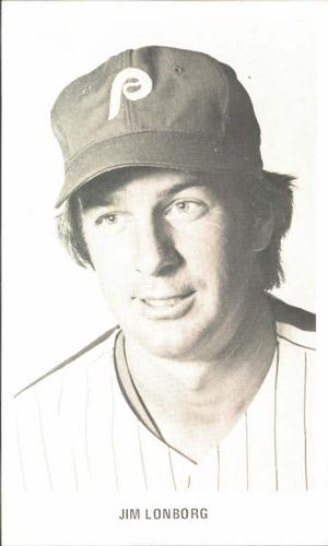 1975 Philadelphia Phillies Photocards #NNO Jim Lonborg Front