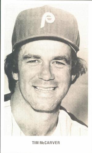 1975 Philadelphia Phillies Photocards #NNO Tim McCarver Front