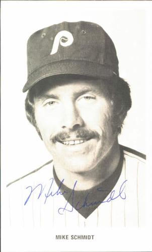 1974 Philadelphia Phillies Photocards #NNO Mike Schmidt Front