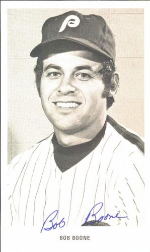 1972 Philadelphia Phillies Photocards #NNO Bob Boone Front