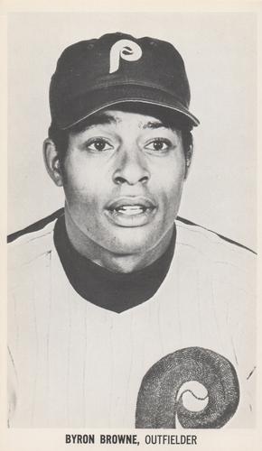1970 Philadelphia Phillies Photocards #NNO Byron Browne Front