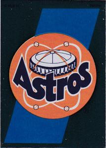 1991 Panini Stickers (Canada) #5 Astros Logo Front