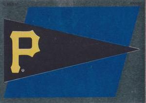 1991 Panini Stickers (Canada) #112 Pirates Pennant Front