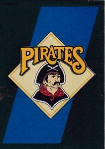 1991 Panini Stickers (Canada) #113 Pirates Logo Front