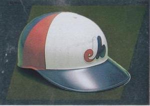1991 Panini Stickers (Canada) #146 Expos Helmet Front