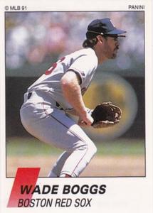 1991 Panini Stickers (Canada) #266 Wade Boggs Front
