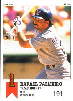 1991 Panini Top 15 (Canada) #29 Rafael Palmeiro Front