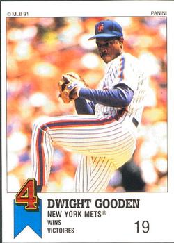 1991 Panini Top 15 (Canada) #60 Dwight Gooden Front
