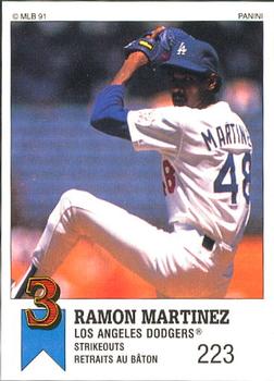 1991 Panini Top 15 (Canada) #75 Ramon Martinez Front