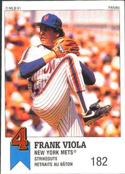 1991 Panini Top 15 (Canada) #76 Frank Viola Front