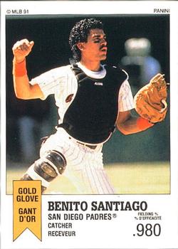 1991 Panini Top 15 (Canada) #99 Benito Santiago Front